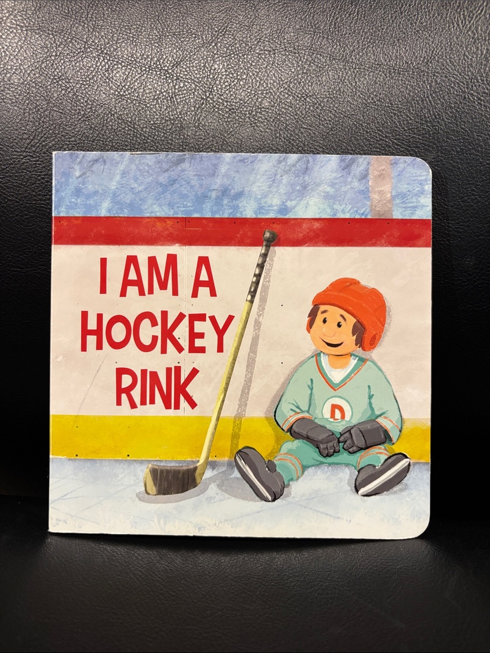 5/$25 I Am A Hockey Rink Children's Board Book